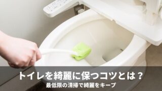トイレ掃除 綺麗 保持 立って用を足す