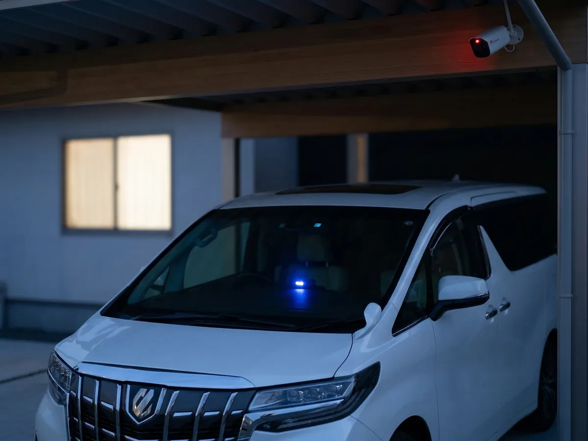 40系アルファード用 Grgo＋IGLA 二重セキュリティとCtronics監視カメラによる鉄壁の防犯