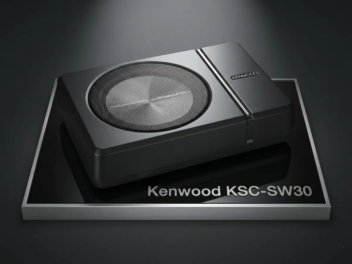 音楽的なキレの良さが特徴のパワードサブウーファー Kenwood KSC-SW30